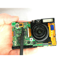 Замена объектива Canon PowerShot SD1000