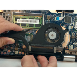 Замена охлаждающего вентилятора Lenovo Yoga 3 14